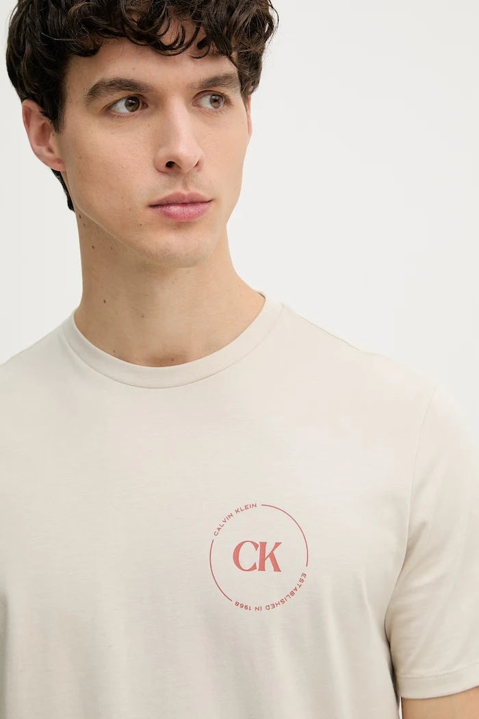 Calvin Klein Jeans Erkek Pamuklu Tişört