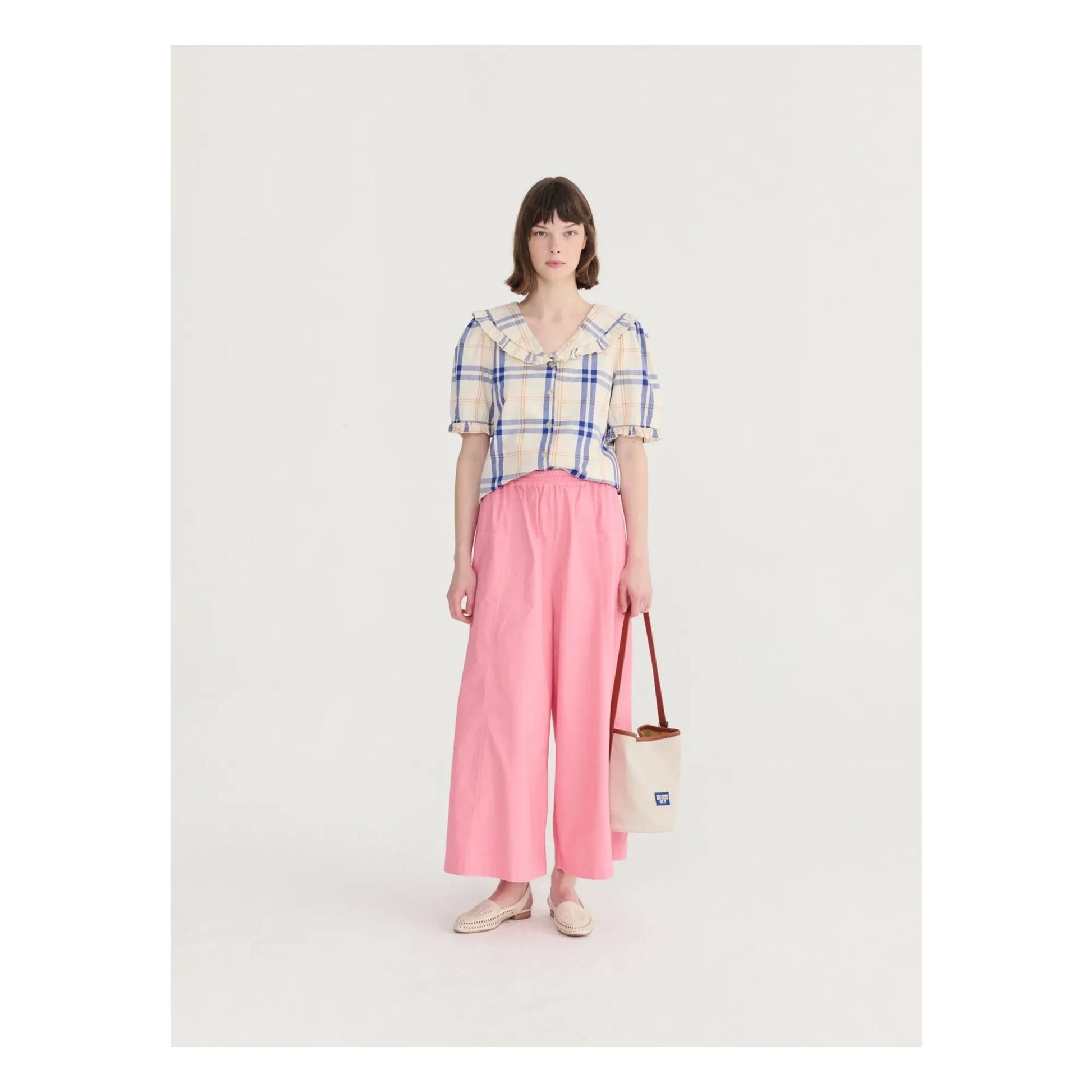 Bobo Choses - Paper Touch organic cotton pants | Pink
