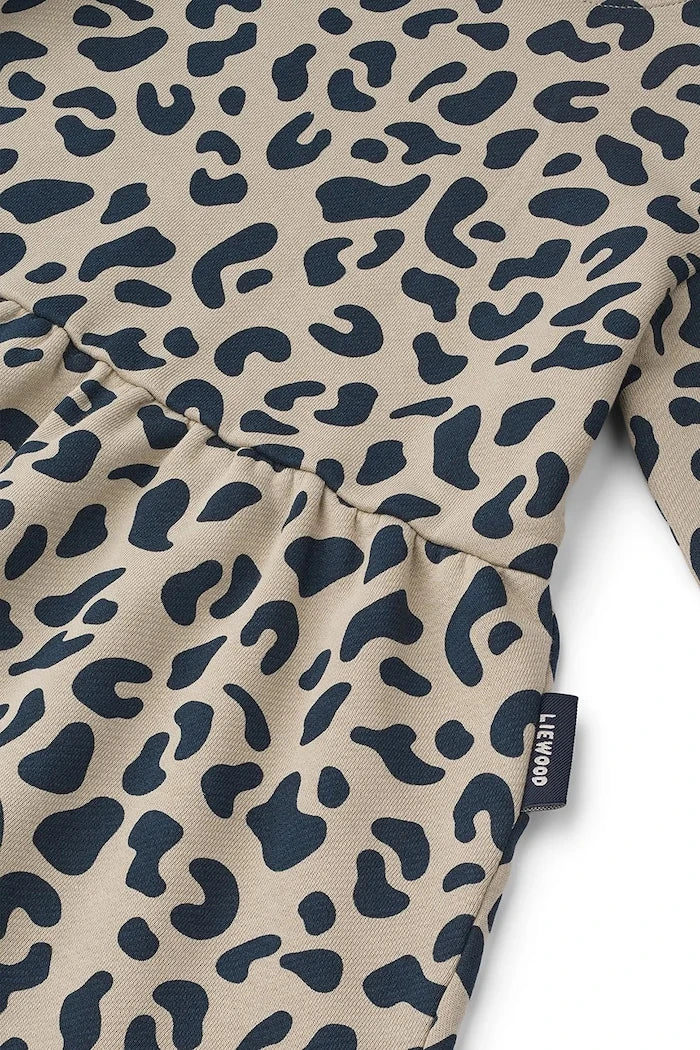 Liewood рокля от памук Lia LS Sweatdress