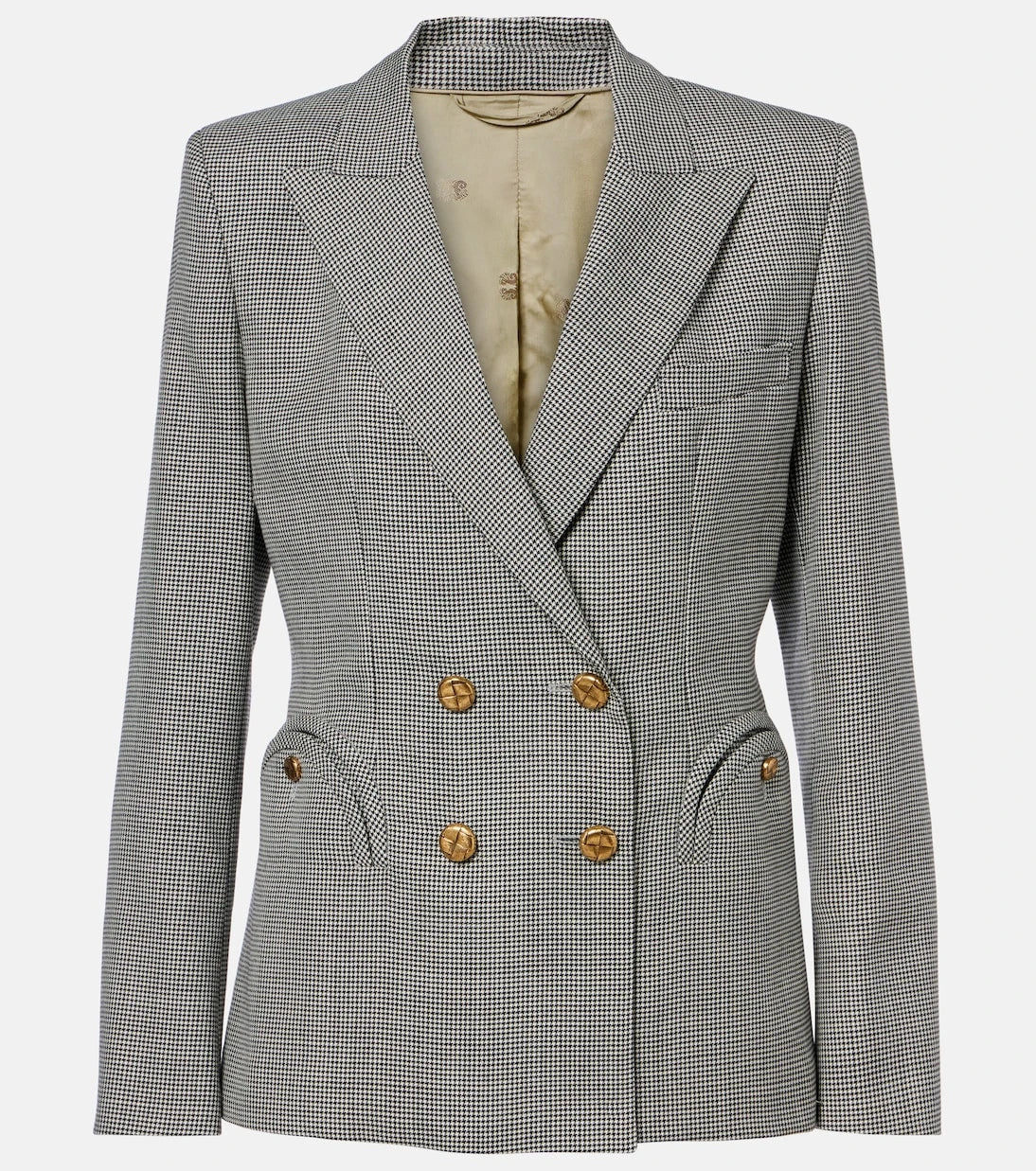 Blazé Milano - Charmer ekose saf yün blazer