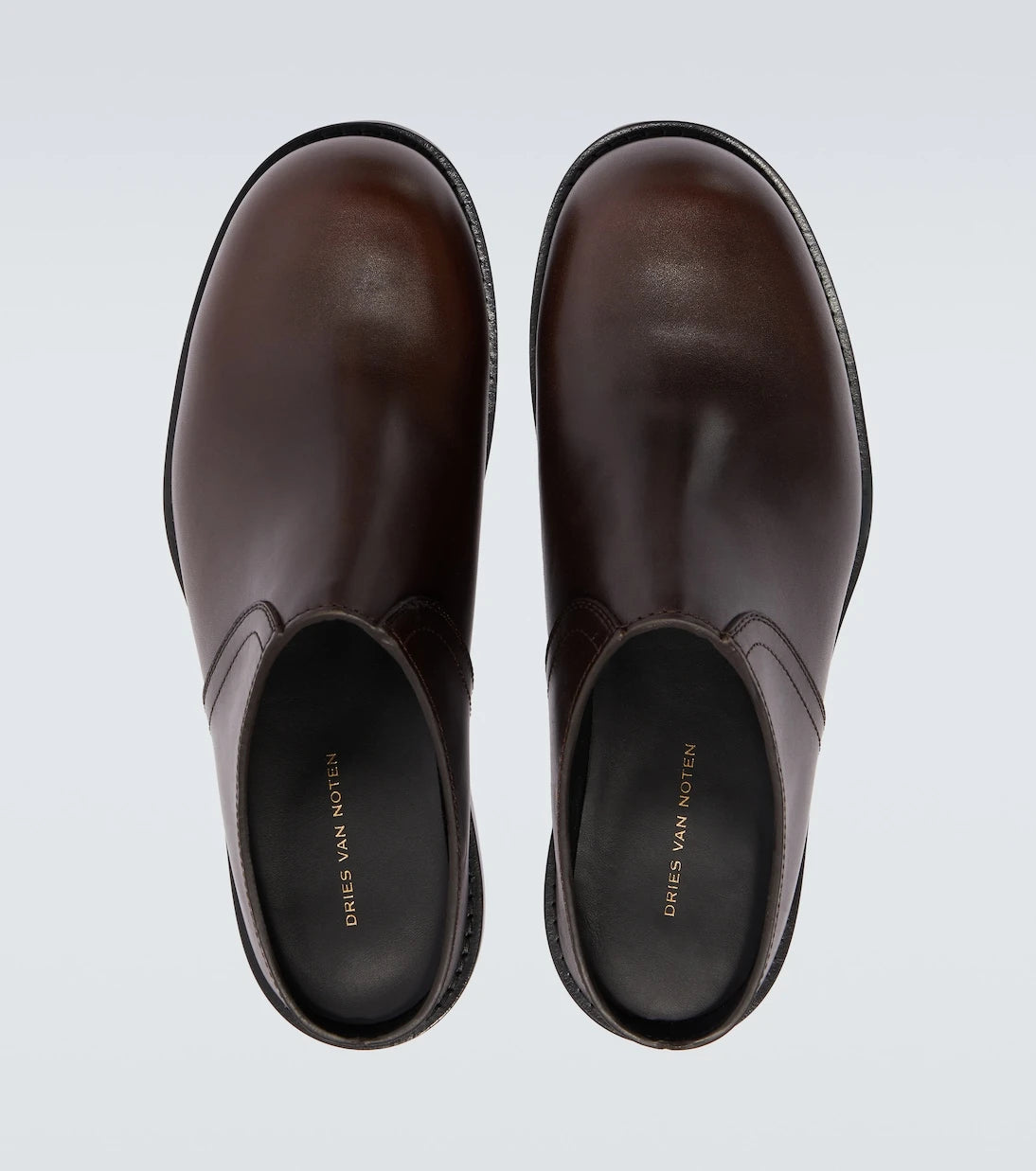 Dries Van Noten - Leather mules