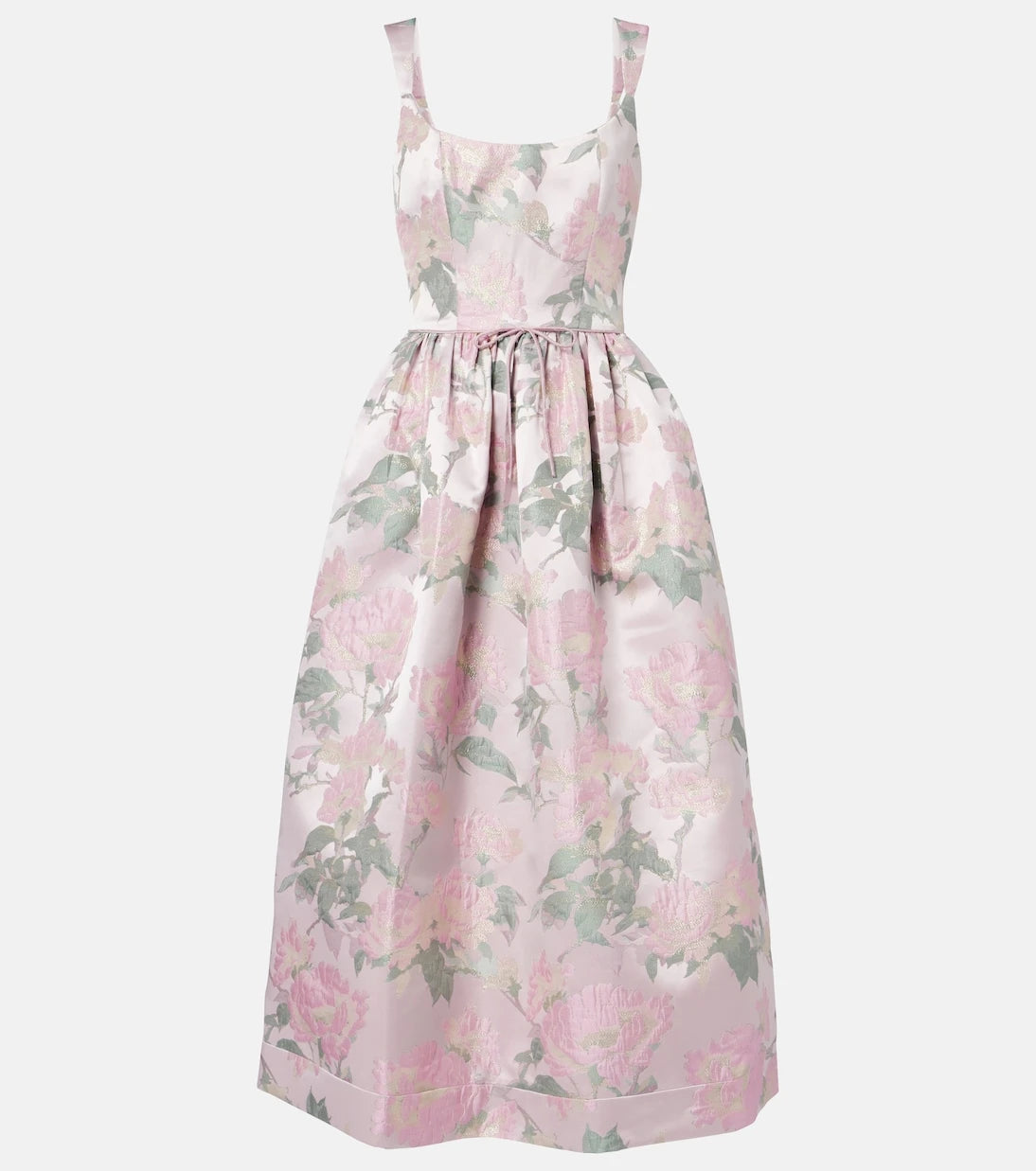 Markarian - Apple floral brocade corset dress
