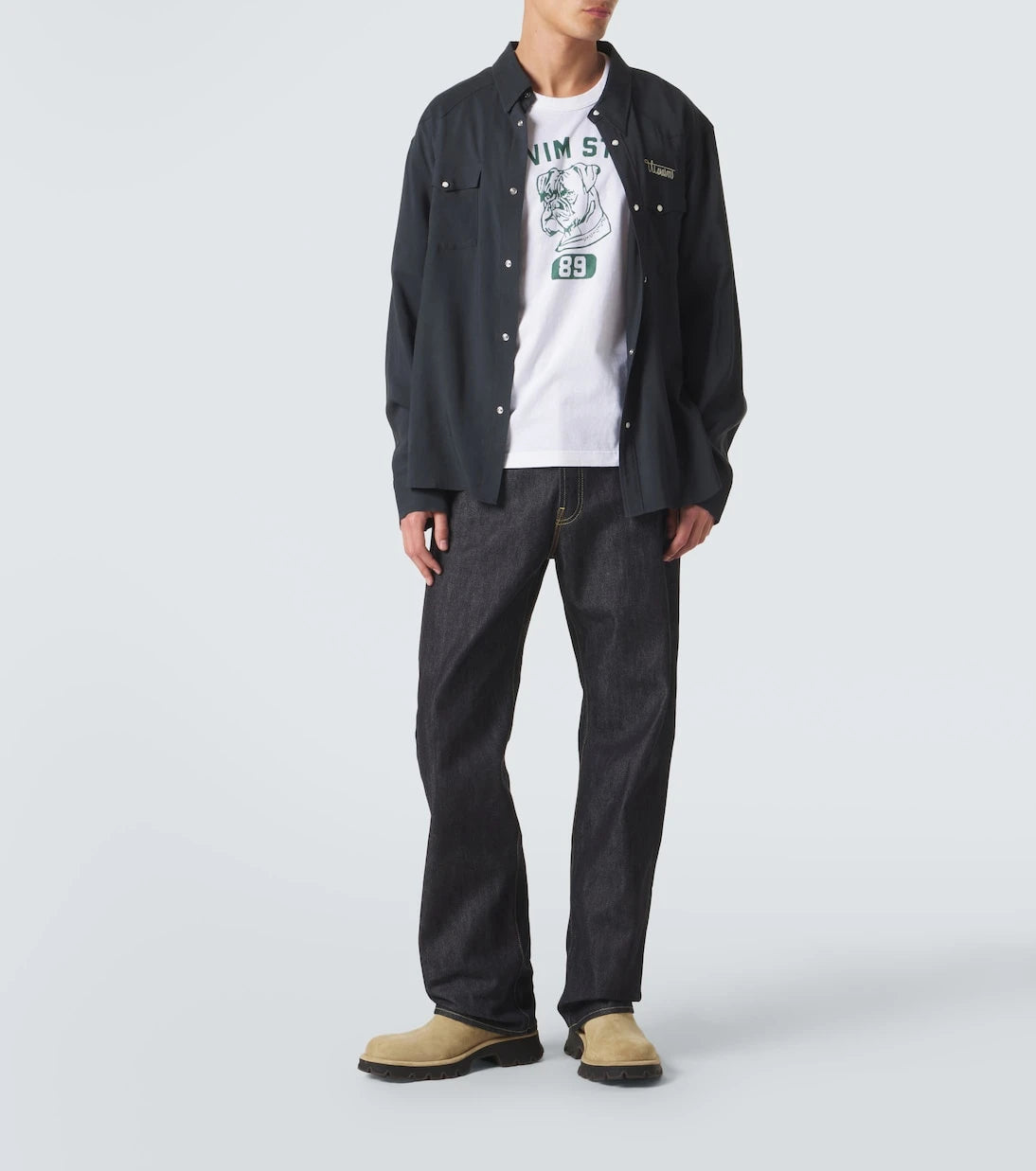 Visvim - Jumbo printed cotton jersey T-shirt
