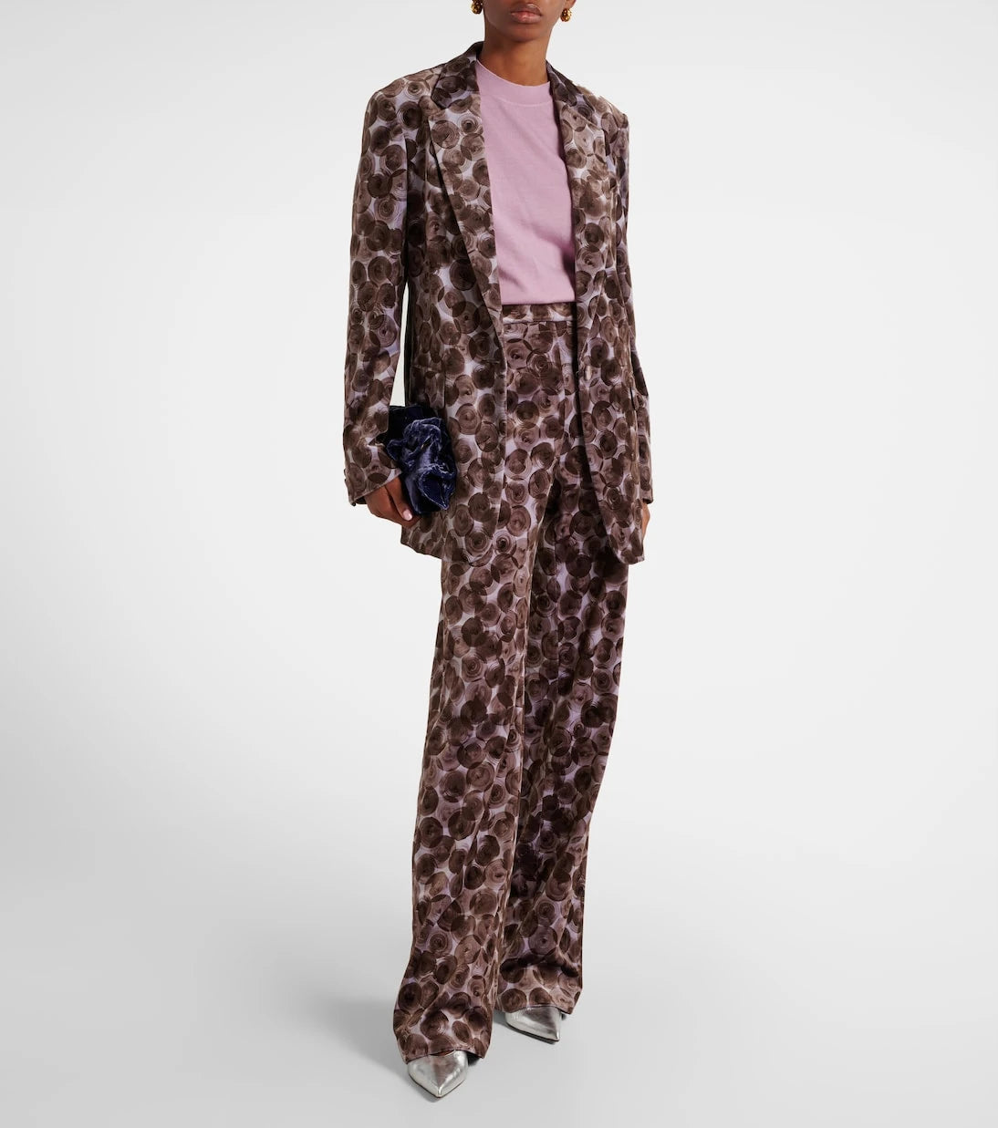 Dries Van Noten - Pantera cotton-blend straight pants