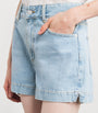 FRAME Blue Denim The Charm Shorts