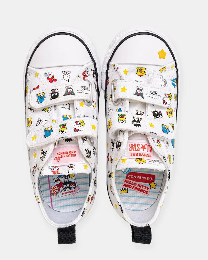 Converse CHUCK TAYLOR ALL STAR 2V HELLO KITTY ниски кецове за деца