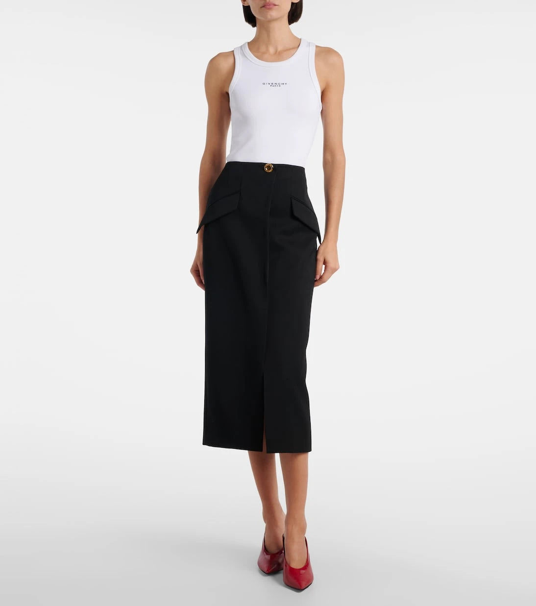 Givenchy - Wool pencil skirt