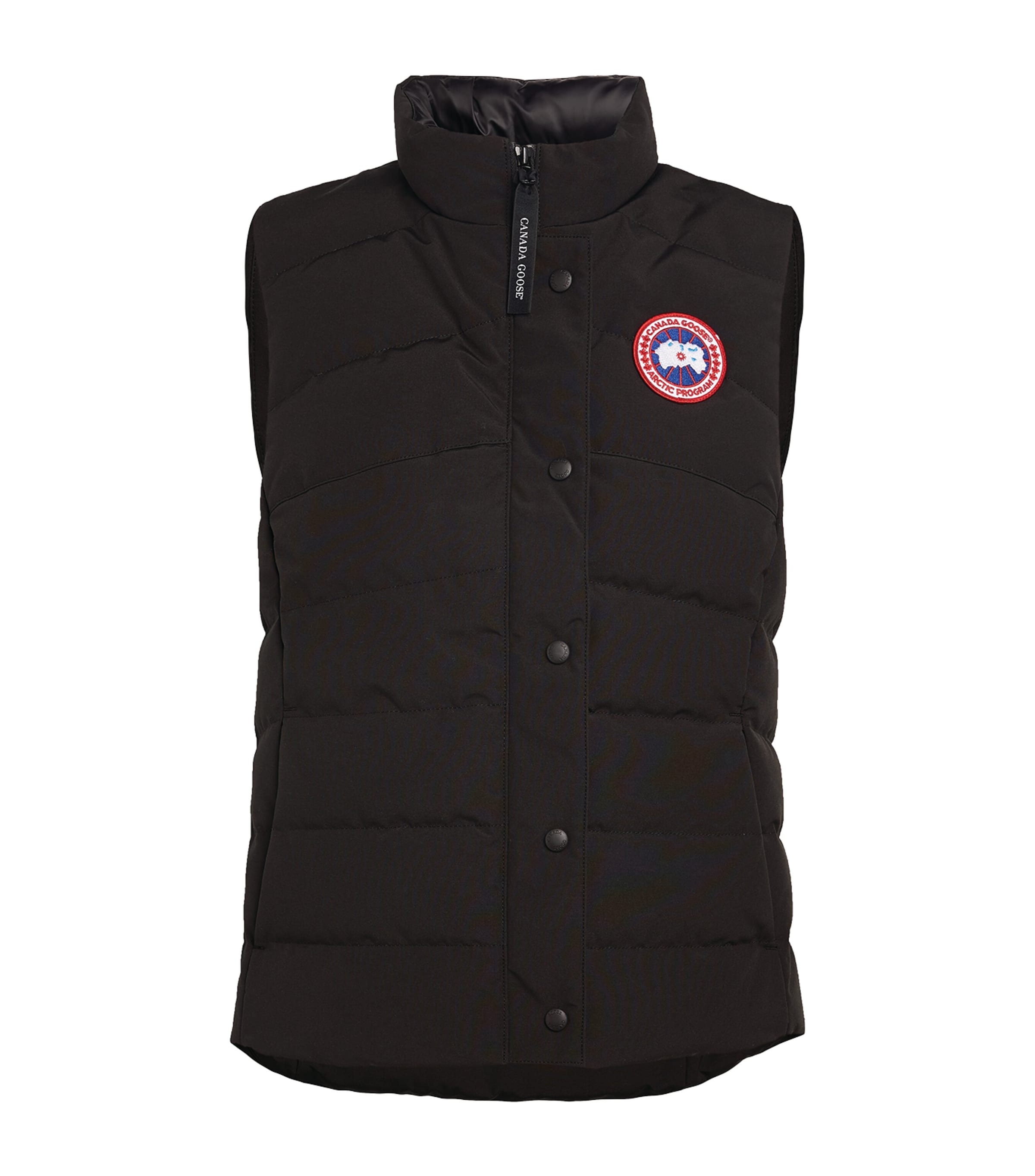 Canada Goose Black Down-Filled Padded Freestyle Gilet