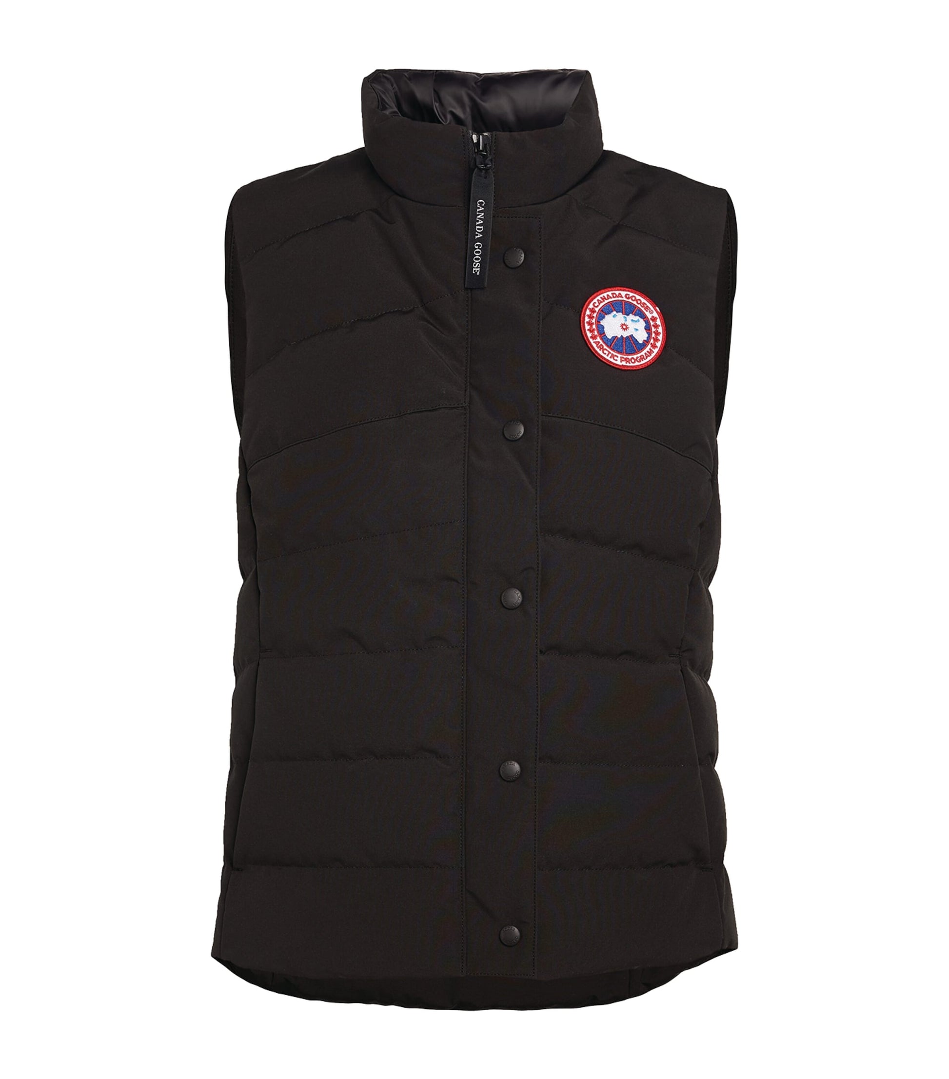 Canada Goose Black Down-Filled Padded Freestyle Gilet