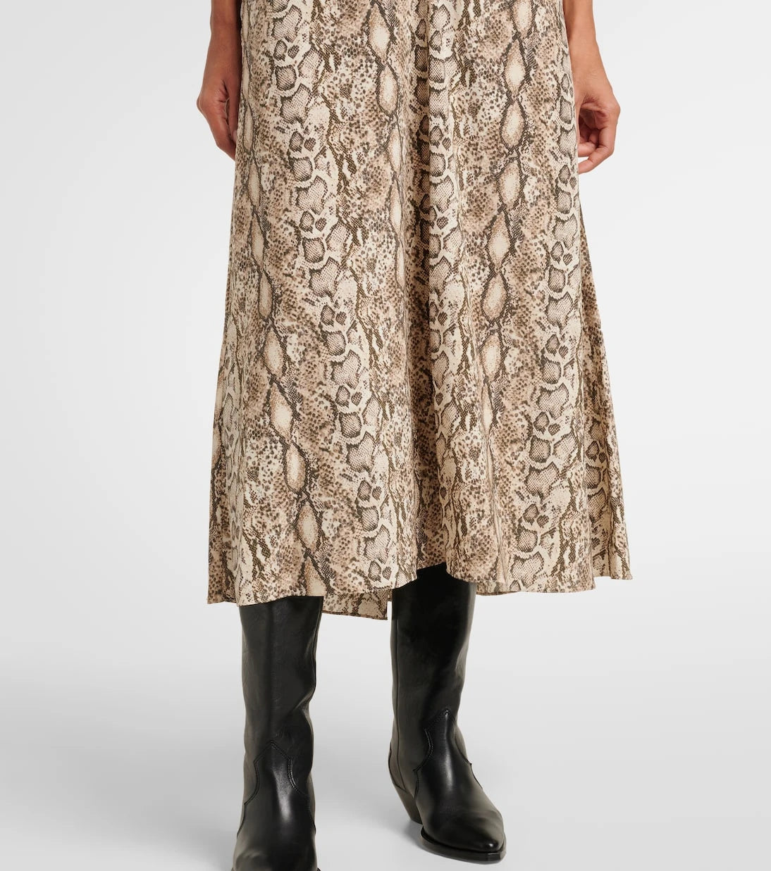 Isabel Marant - Keany printed silk-blend midi dress