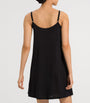 Black Cotton Juliet Slip Dress