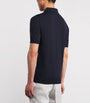 Isaia Black Cashmere-Silk Knit Polo Shirt