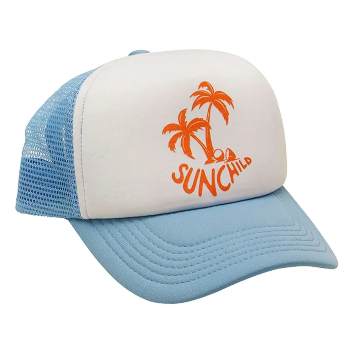 Sunchild - Plamtree Trucker Cap | Light blue