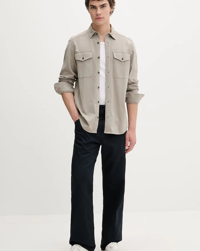 G-Star стандартен панталон мъжки от памук 5pkt Relaxed Straight