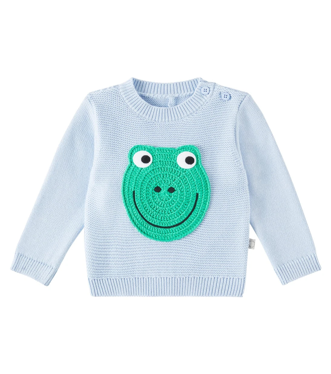 Stella McCartney Kids - Baby appliqué cotton sweatshirt