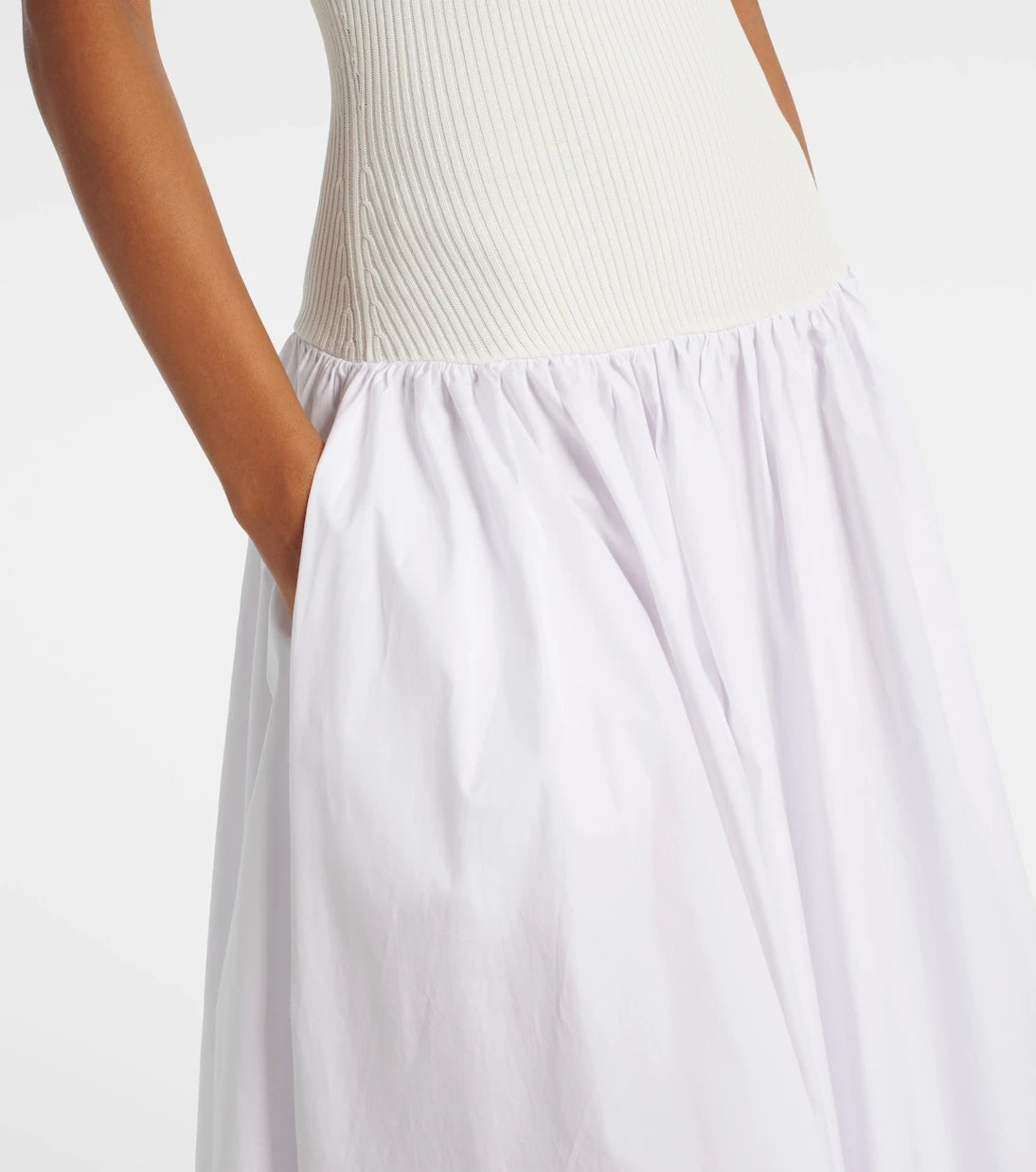 Staud - Yamila gathered maxi dress