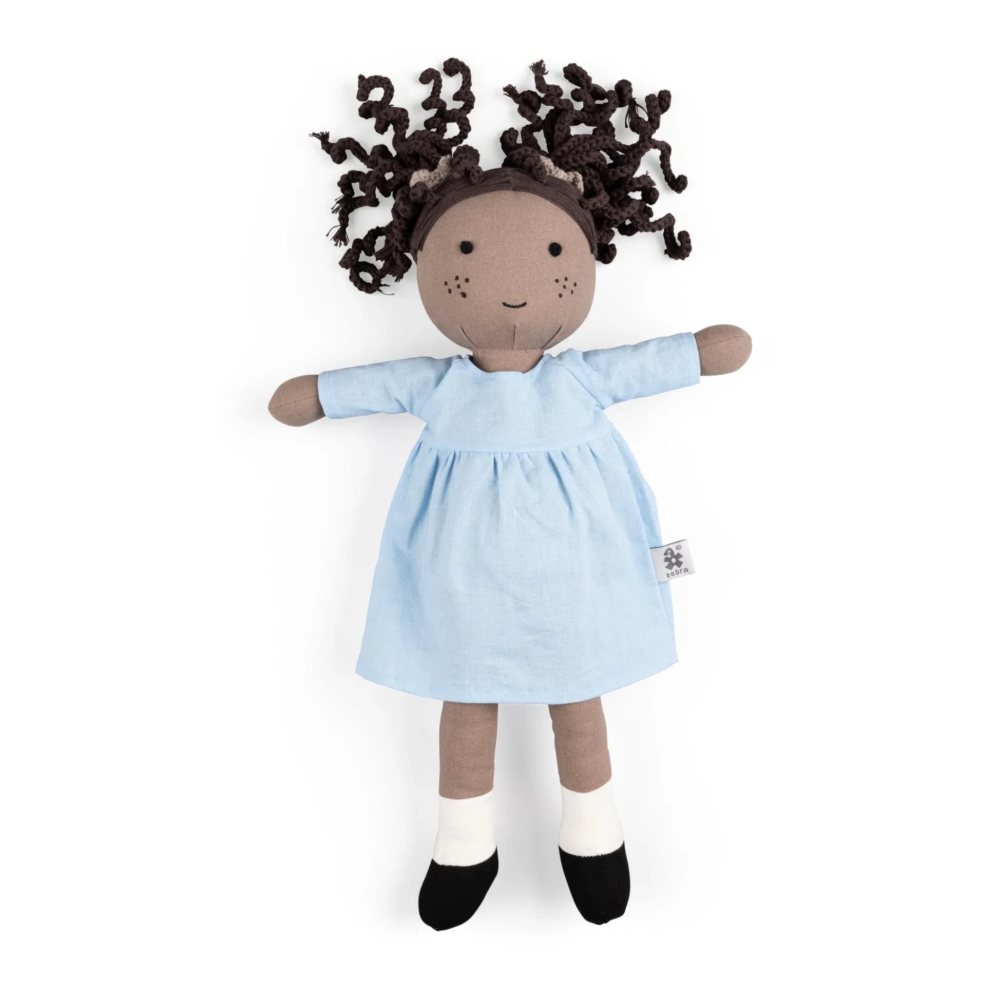 Sebra - Poppy fabric doll