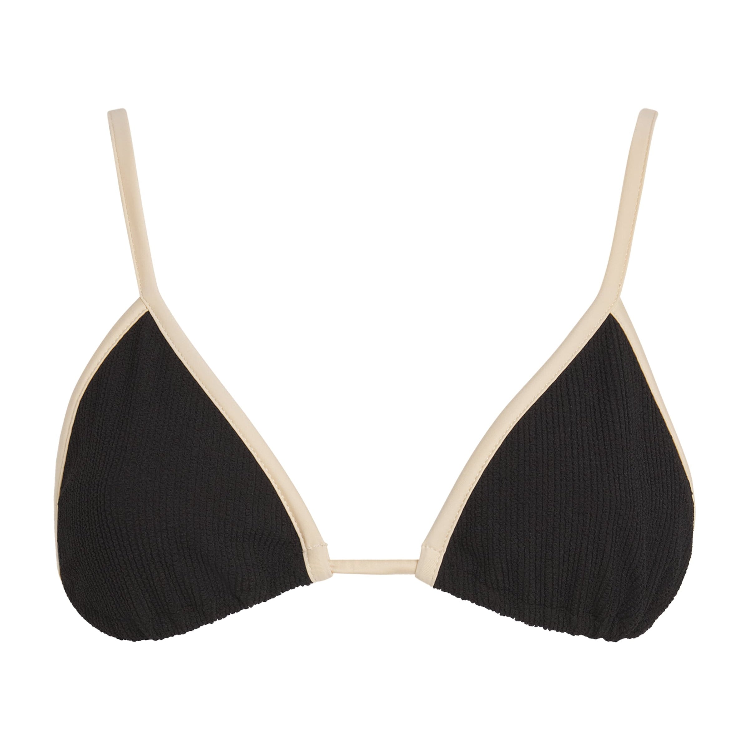Johanna Ortiz Black Playa Del Rio Bikini Top