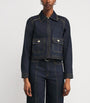 Cinq A Sept Navy Lydie Denim Jacket