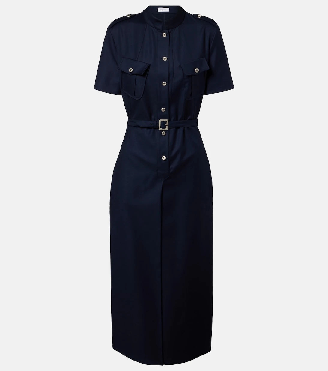McQueen - Belted shirt dress