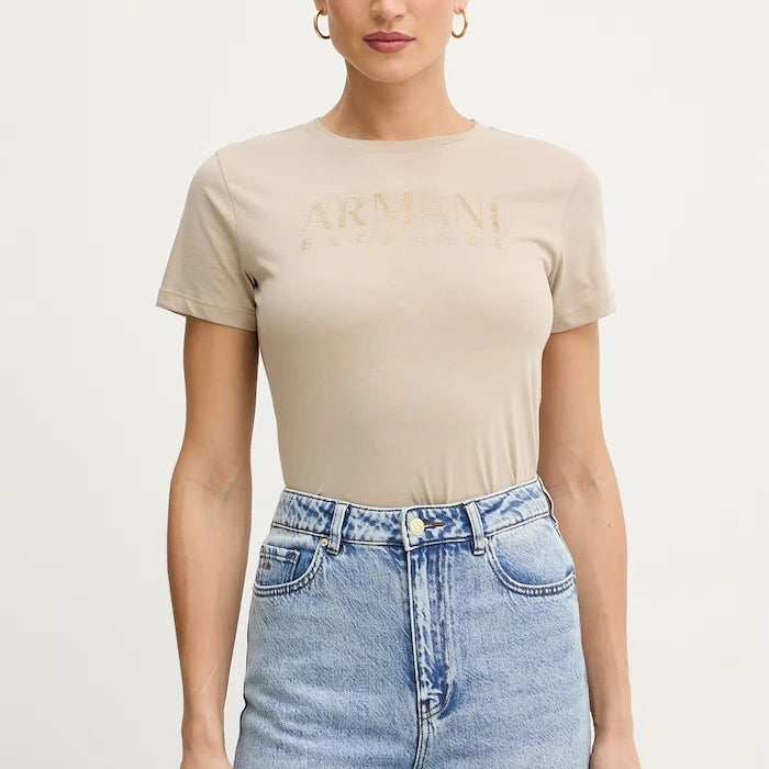 Памучна тениска Armani Exchange