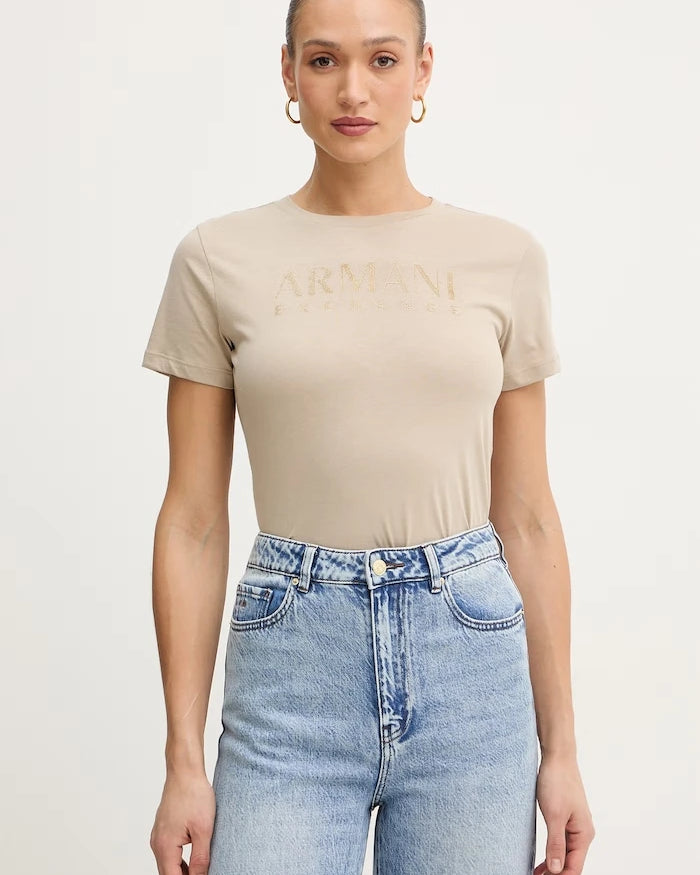 Pamuklu Tişört Armani Exchange