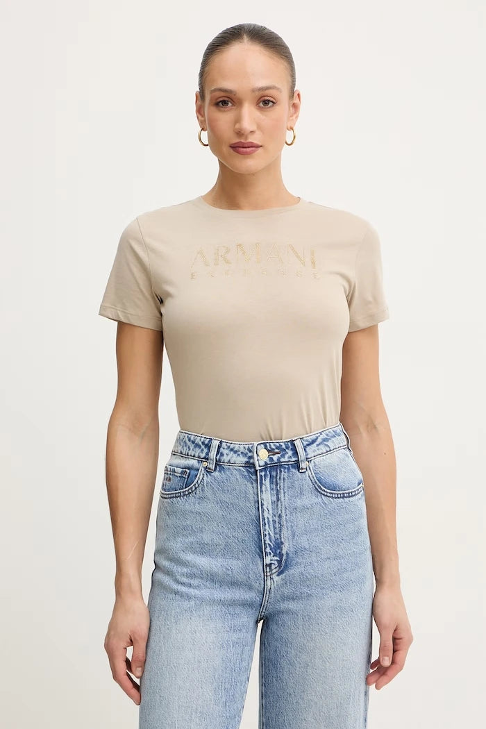 Памучна тениска Armani Exchange