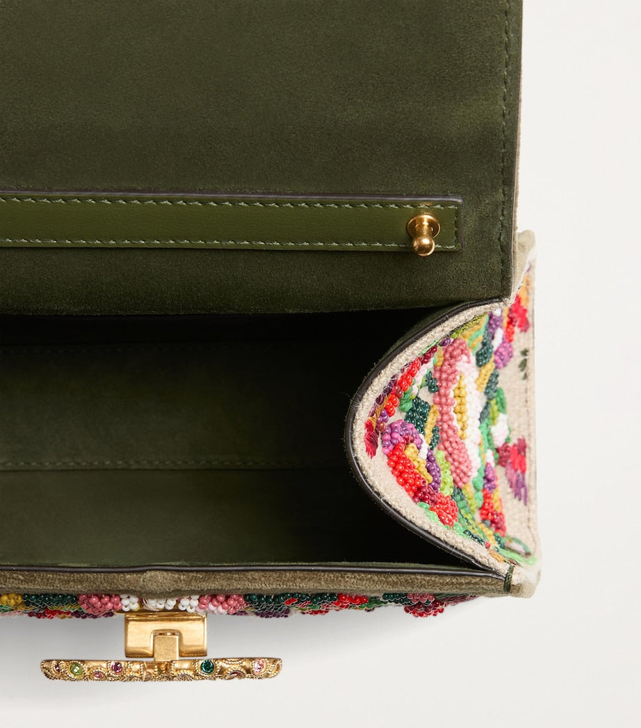 Valentino Garavani Multi Mini Embellished VSLING Top-Handle Bag