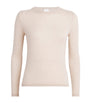Eleventy Beige Cashmere Sweater