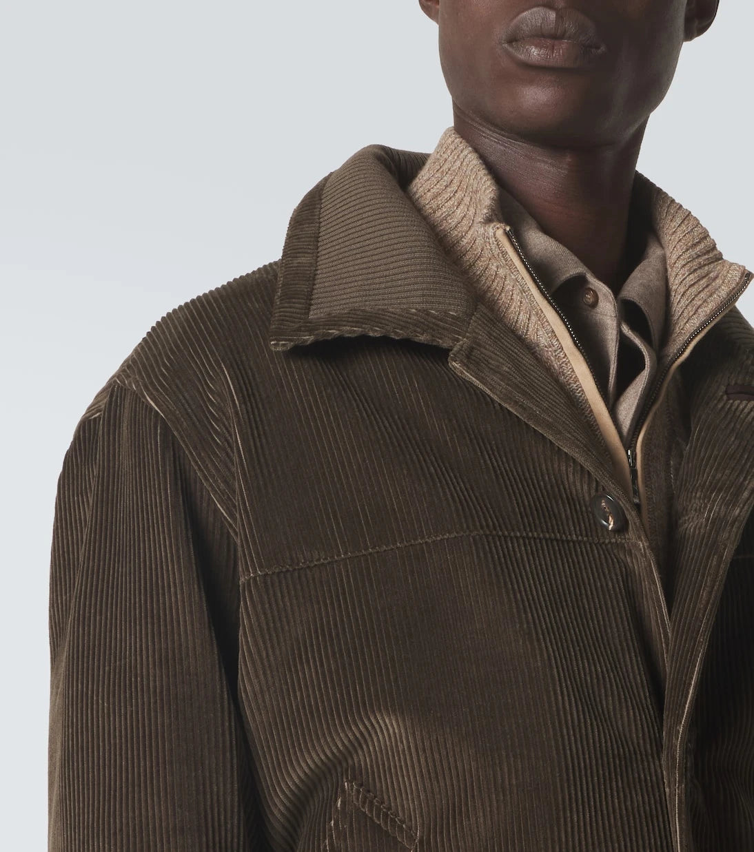 Loro Piana - Merremma cotton corduroy bomber jacket