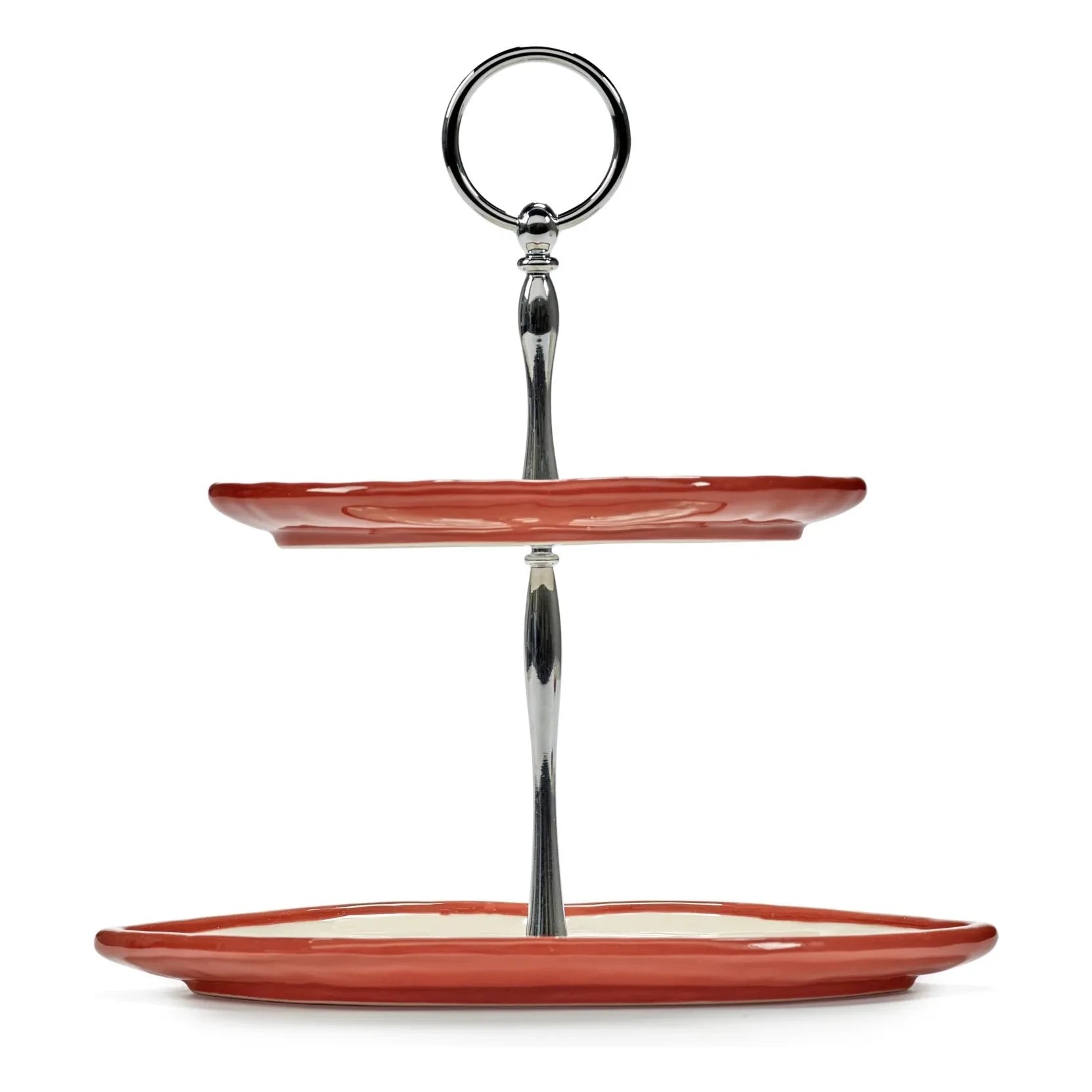Serax - 2 tier cake stand, Wouters &amp; Hendrix | Red