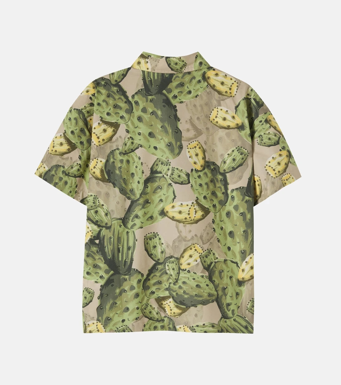 Dolce&Gabbana Kids - Printed cotton poplin bowling shirt