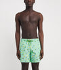 Embroidered Turtle Mistral Swim Shorts