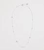 White Gold and Diamond Les Infinis de Comète Long Necklace
