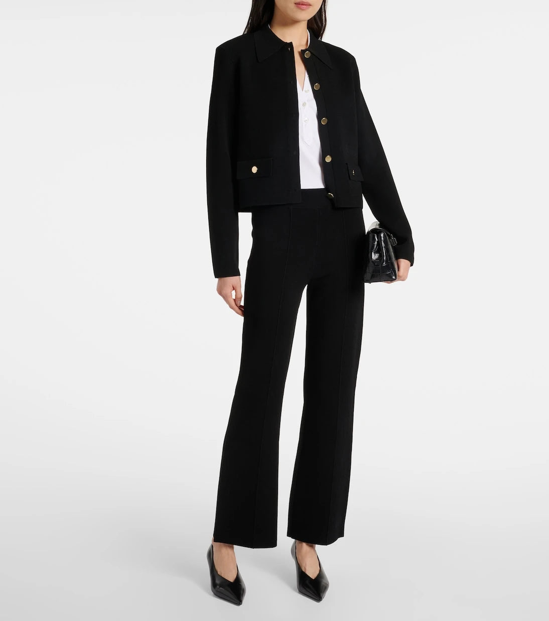 Veronica Beard - High-rise flared pants