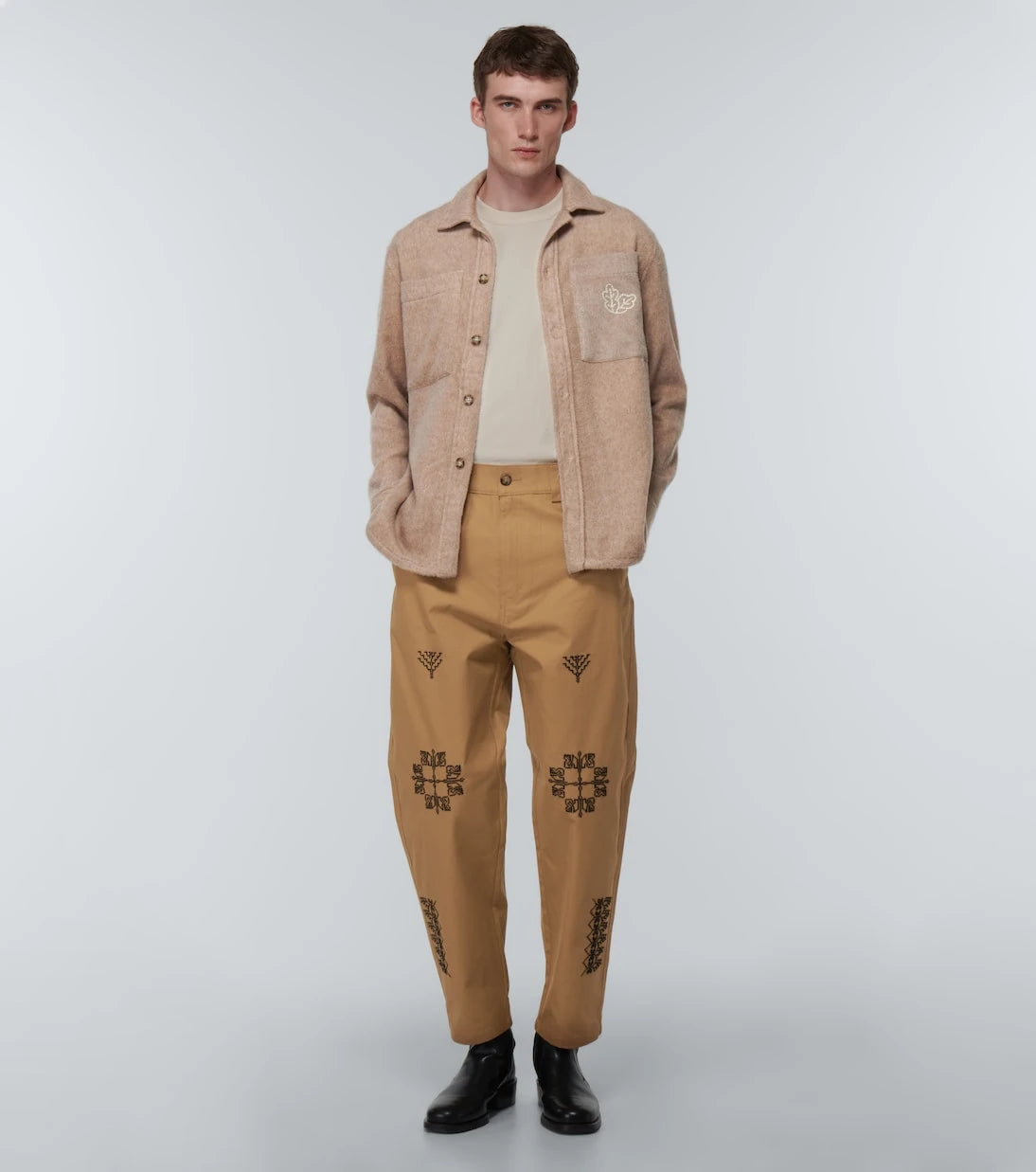 Adish - Embroidered wool jacket