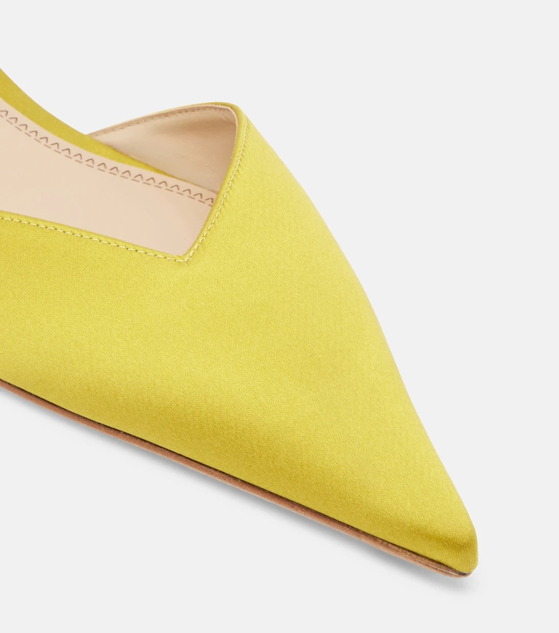 Victoria Beckham - Victoria satin slingback flats