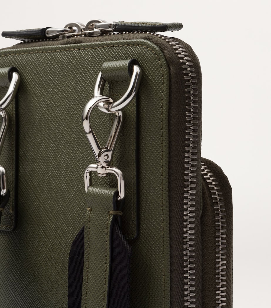 Saffiano Leather Smartphone Case