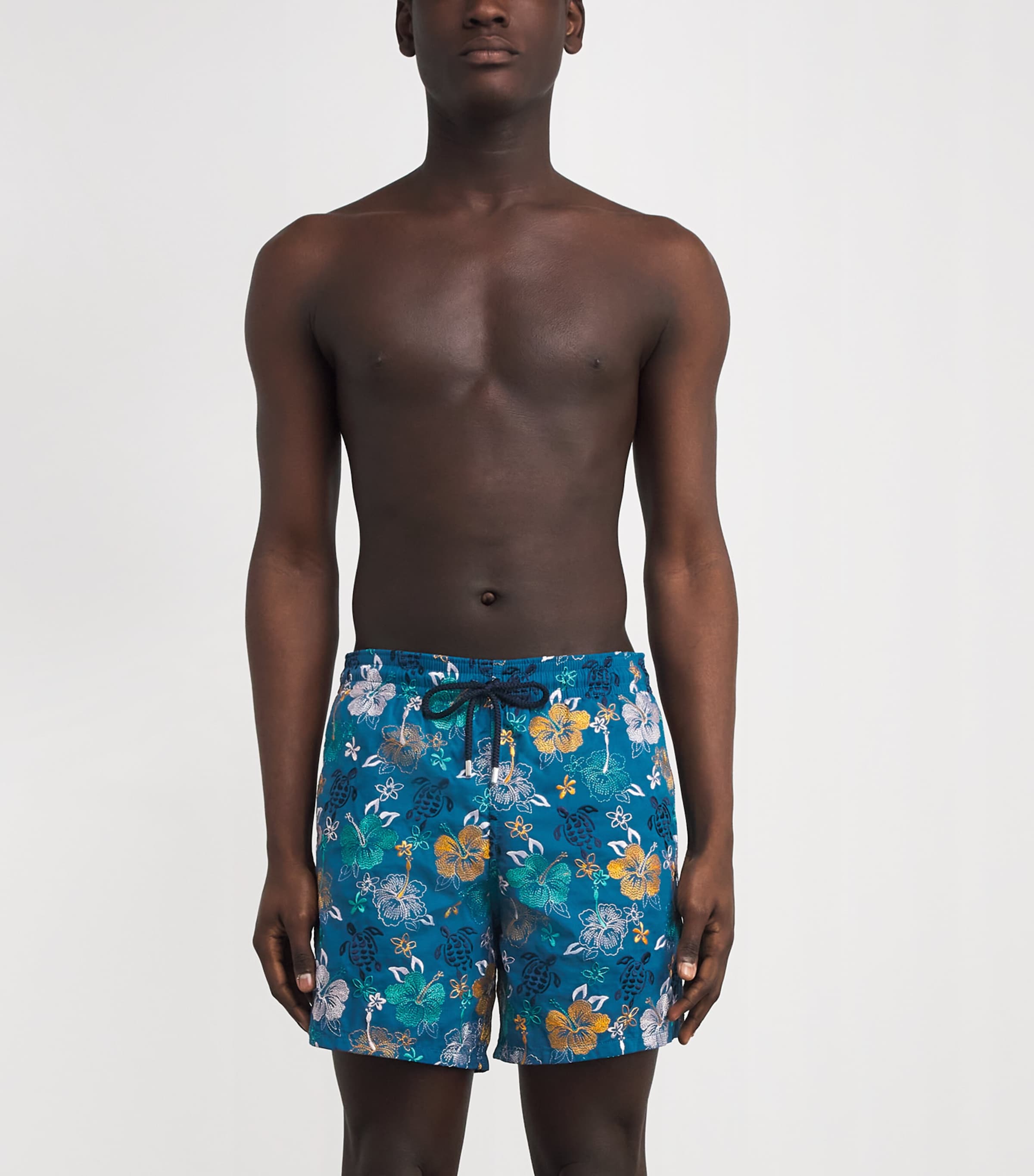 Embroidered Mistral Swim Shorts