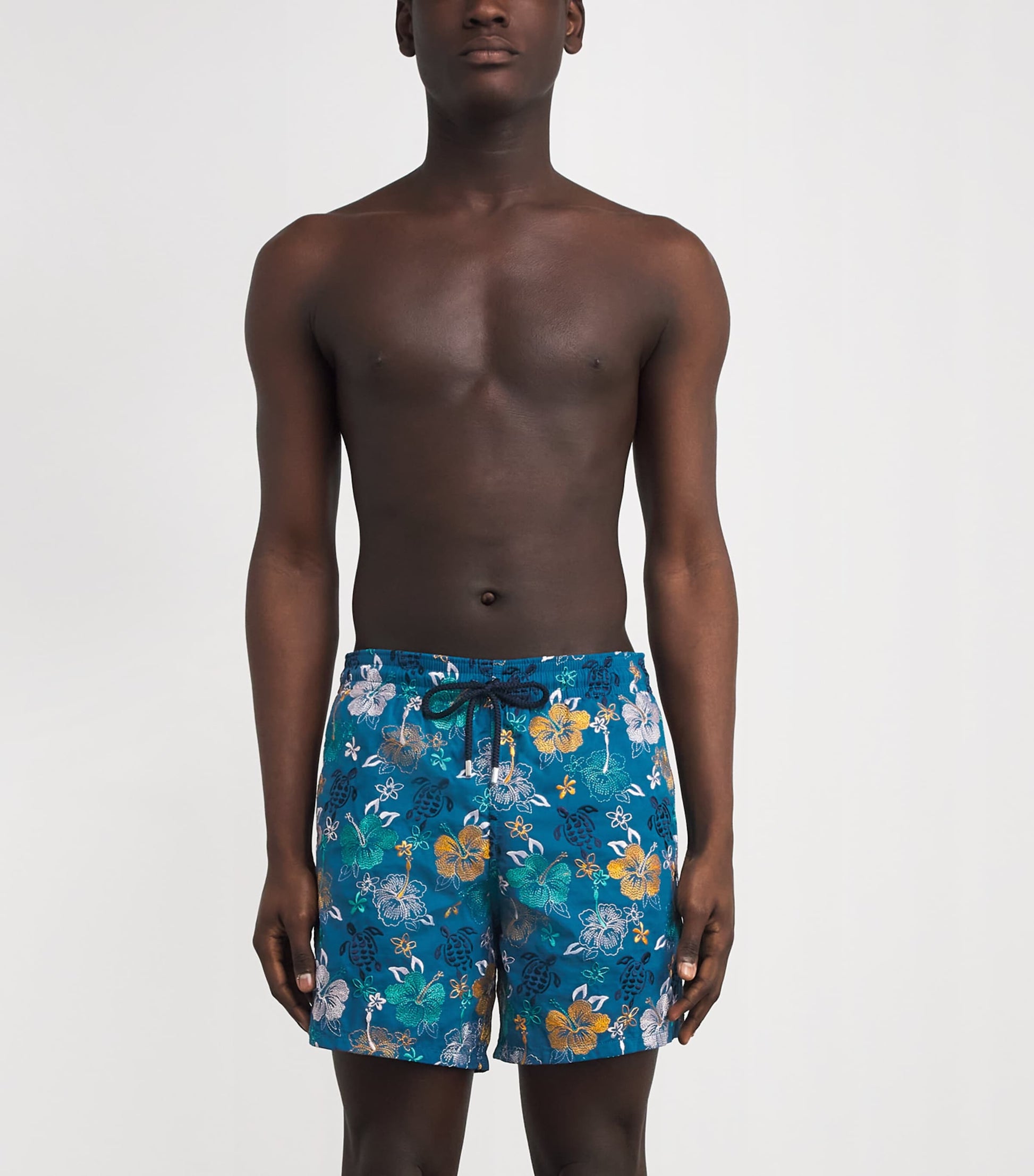 Embroidered Mistral Swim Shorts