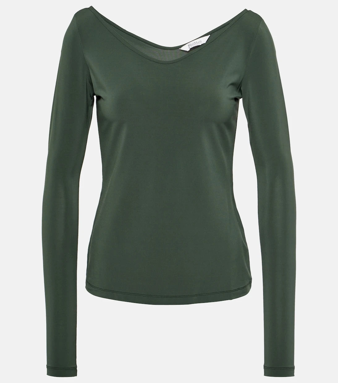 Max Mara - Ragazza jersey crêpe top