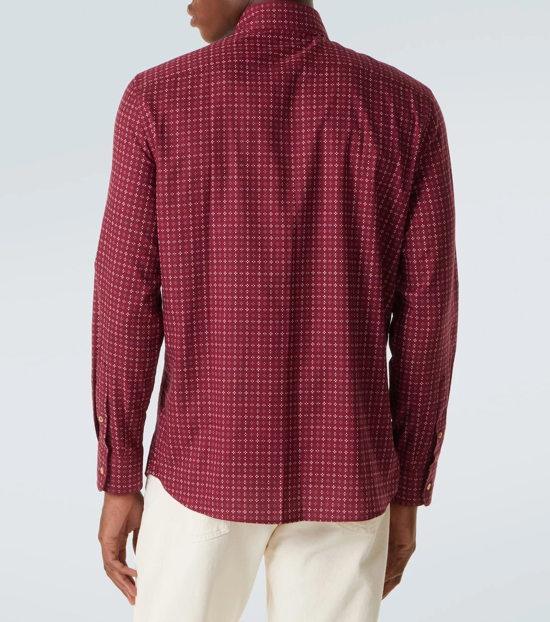 Brunello Cucinelli - Printed cotton shirt