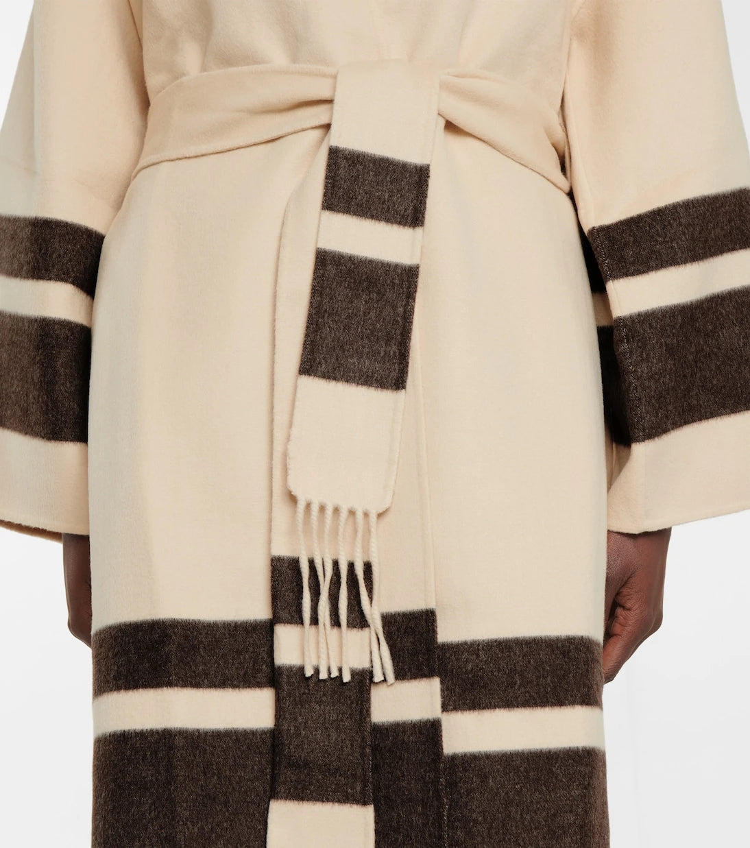 Zimmermann - Striped wool coat