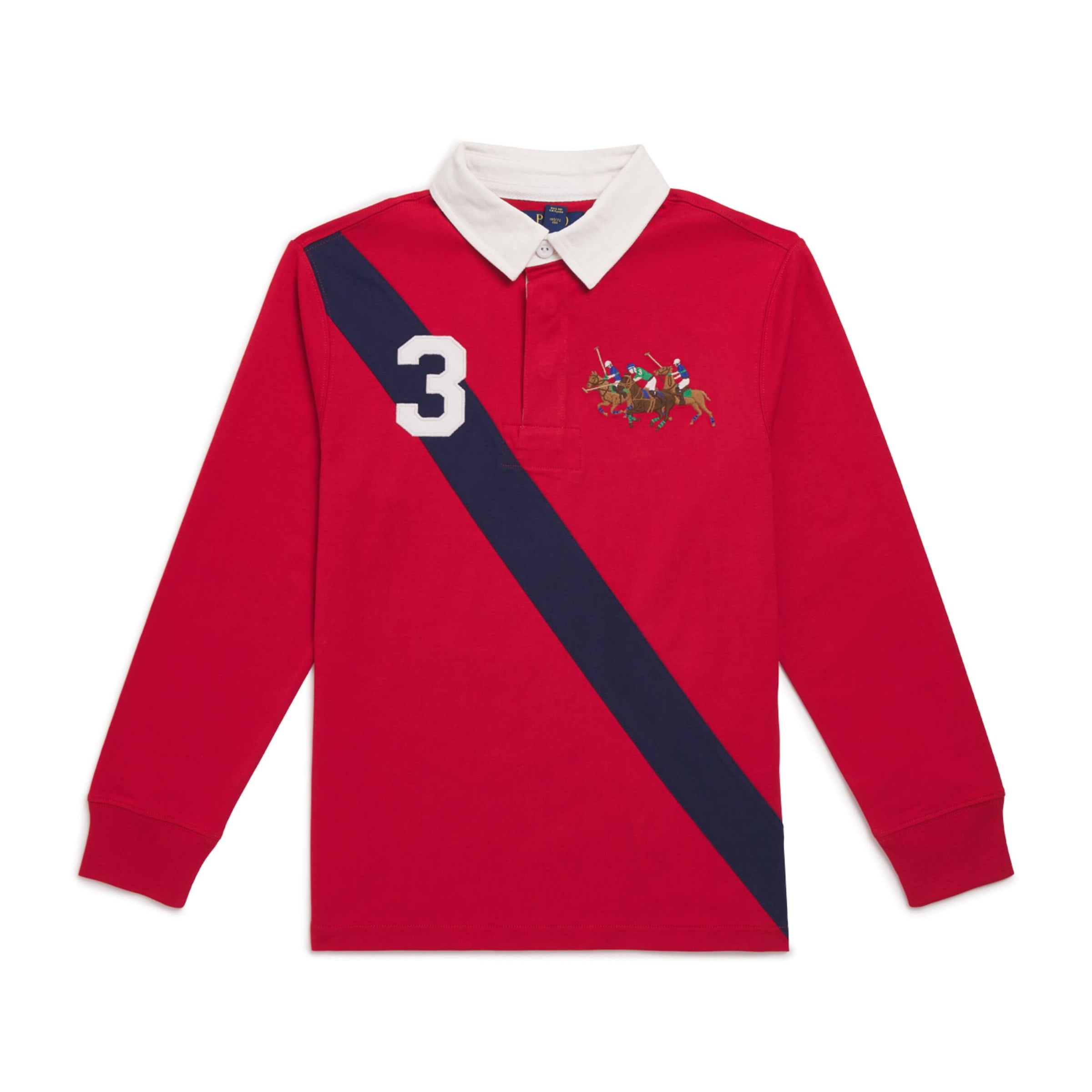 Ralph Lauren Kids Cotton Triple Pony Rugby Shirt (2-7 Years)