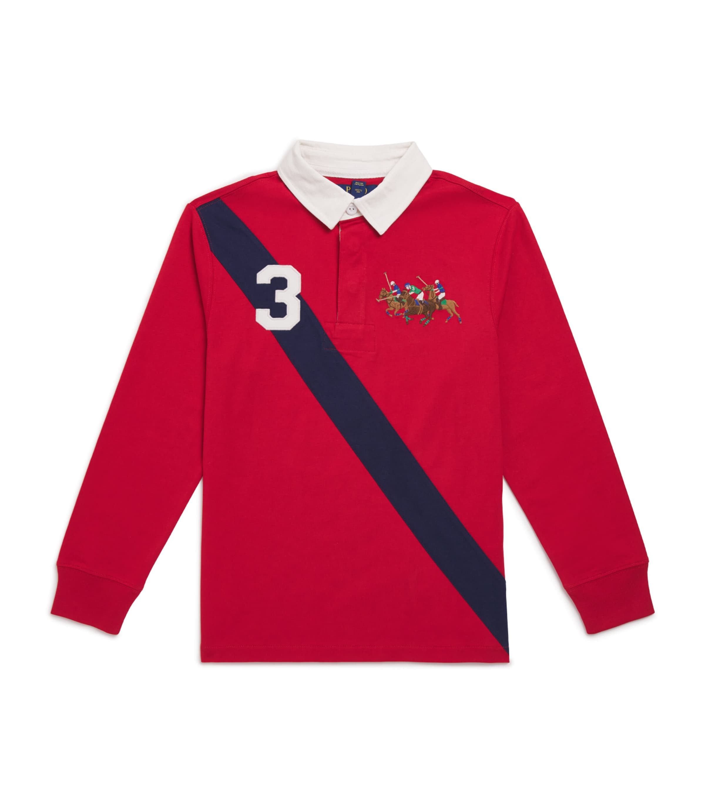 Ralph Lauren Kids Cotton Triple Pony Rugby Shirt (2-7 Years)