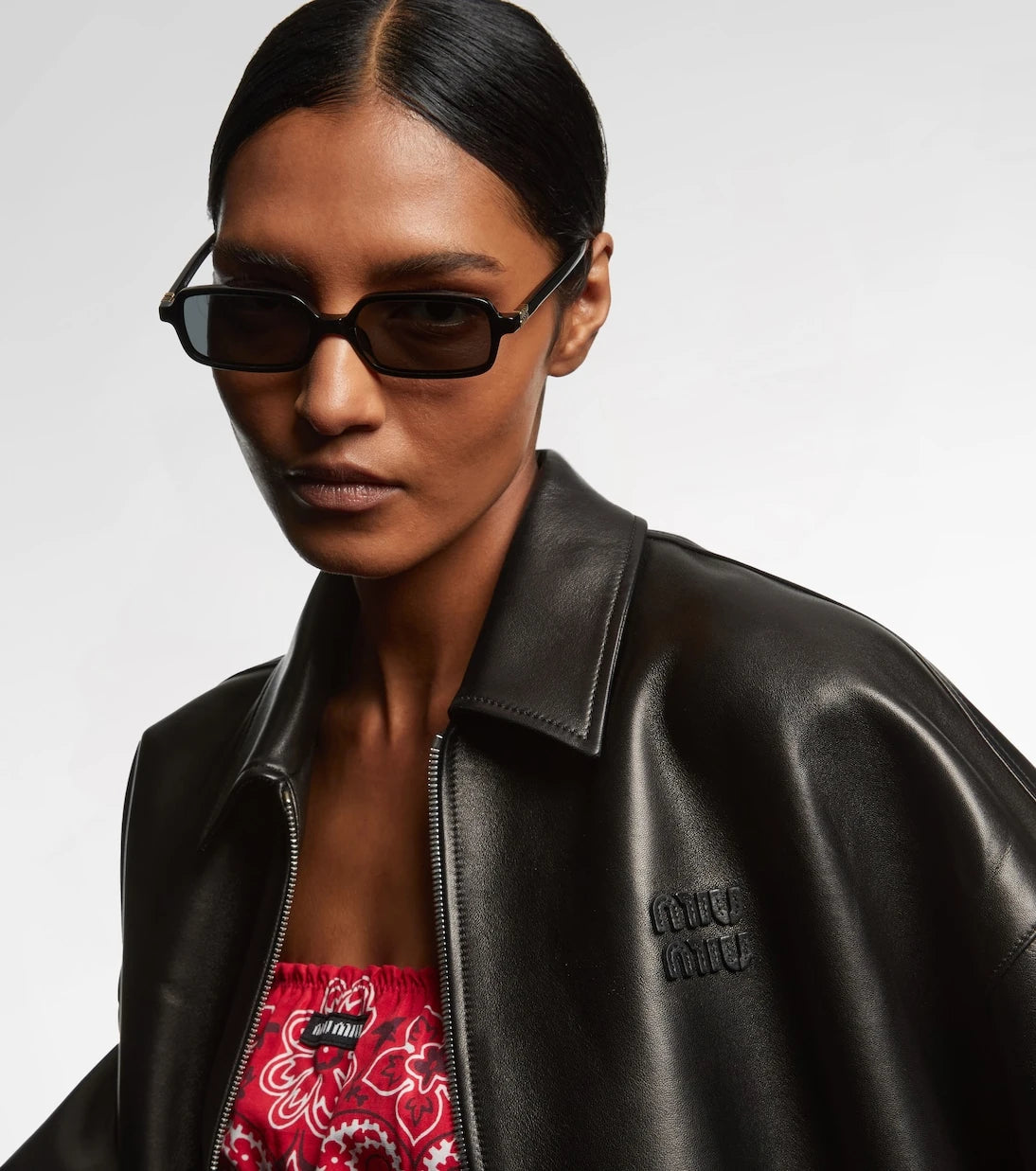 Miu Miu - Rectangular sunglasses