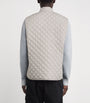 Grey Quilted Icon Gilet