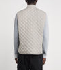 Grey Quilted Icon Gilet