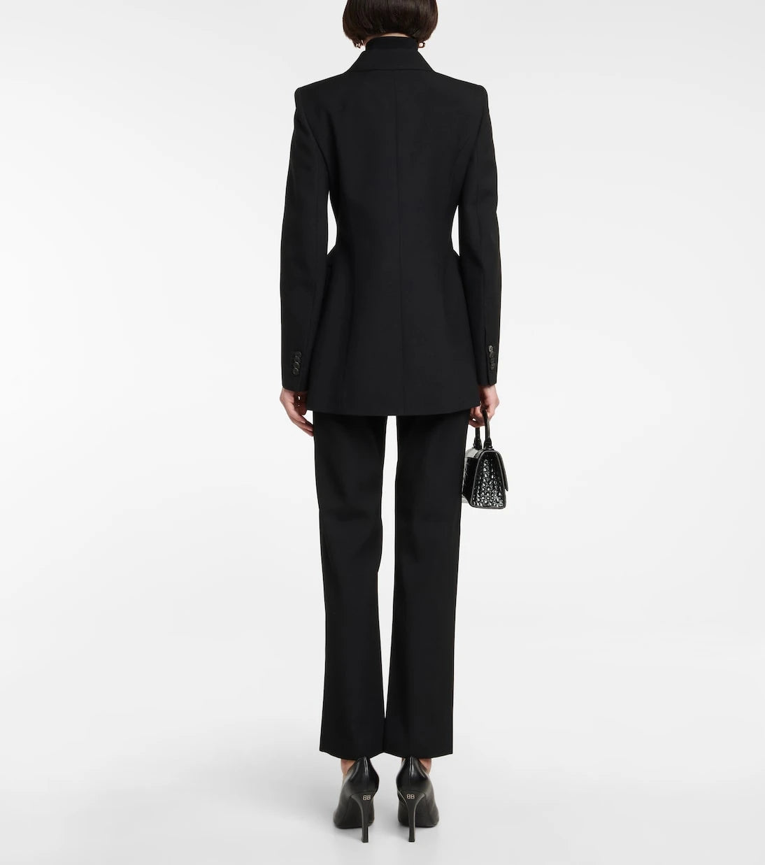 Balenciaga - Hourglass virgin wool blazer