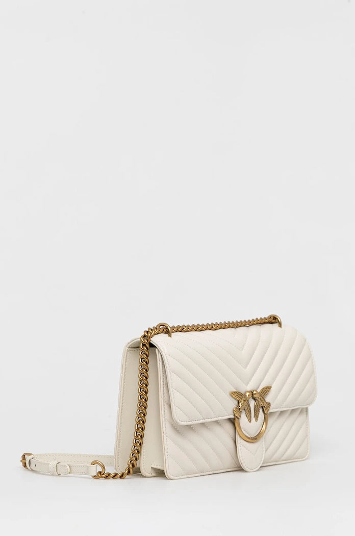 Pinko чанта crossbody дамска от кожа